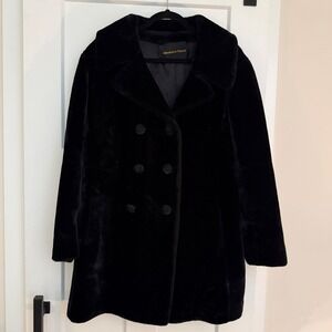 Vintage 1960's Faux fur Coat Borgazia Abraham & Straus New York Size 20 Women's